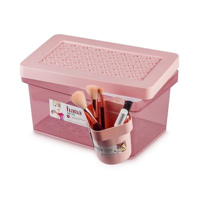 Caixa Alta Hana Rosa M  8,5L 20x31,5x15,2cm