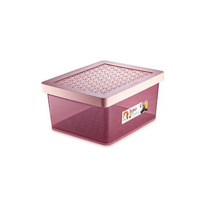 Caixa Alta Hana Rosa G 18L 31,5x40,5x19,2cm