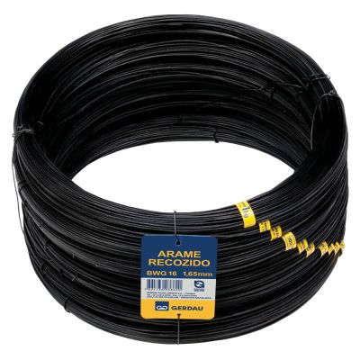Arame N18 Aço Recozido Gerdau 1kg 98m