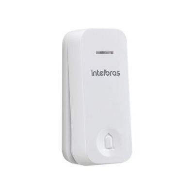 Campainha Sem Fio com Energia Cinética CIK 200 Branco Intelbras