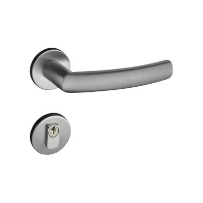 Fechadura Roseta Externa 55mm Inox Escovado Luma Pado