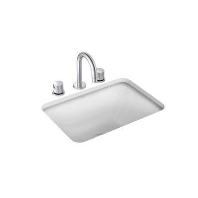 Cuba para Banheiro de Embutir Retangular 48x35 Branco Gelo Deca