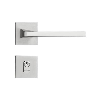 Fechadura Roseta Externa 55mm Cromo Acetinado Karli Pado