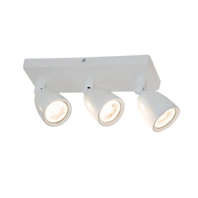 Trilho 3 Lâmpadas LED 12W Direct Linea 3000K Branco Luz Amarela Taschibra