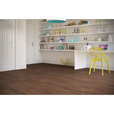 Piso Laminado Durafloor Space 7mmx18,7x1,34m Nogueira Italiana
