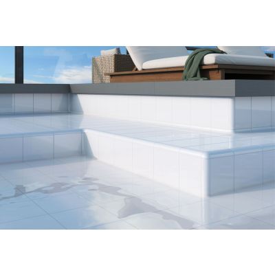 Revestimento de Parede Branco Bold Brilhante Classe A 20x20cm Eliane