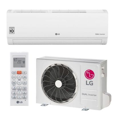Ar Condicionado Inverter 11.000 BTUs Dual Só Frio S4NQ12JA3AD 220V Split LG