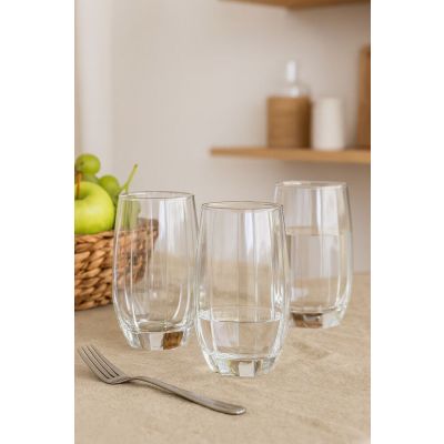 Jogo de Copos Euro 3 Peças 280ml Casa&Ideia