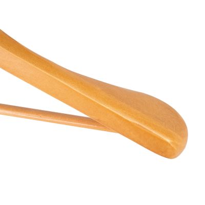 Cabide de Madeira para Terno com Barra Casa&Ideia