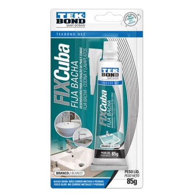 Adesivo Linha Fix Cuba 380g Cinza Tekbond