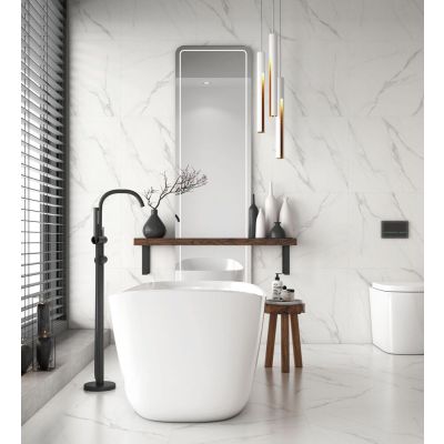 Piso Cerâmico Classic Marmo Retificado Acetinado 53x53 Savane