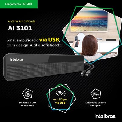 Antena&#x20;Digital&#x20;Intelbras&#x20;AI&#x20;3101