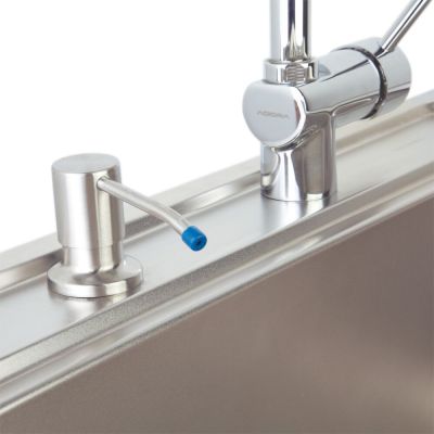 Cuba para Cozinha de Sobrepor com Válvula e Dosador Inox 62x23cm Addra