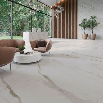 Porcelanato Calacata Altissimo Satin Retificado Acetinado 120x120 Biancogres