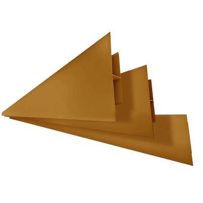 Emenda PVC Plastilit 6m Mogno