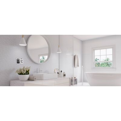 Revestimento Parede Biancogres Quantum 45x90cm Retificado Carrara