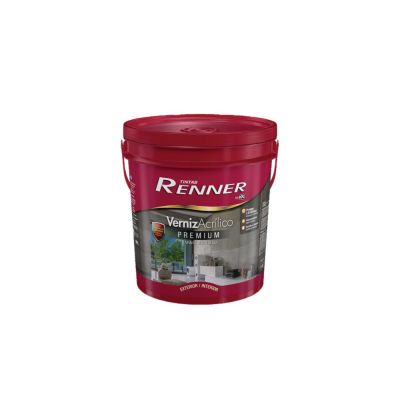 Verniz Acrílico 18L  Externo e Interno Incolor Renner