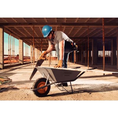 Carrinho de Mão com Caçamba Extraforte 65L Cinza Metalico Tramontina