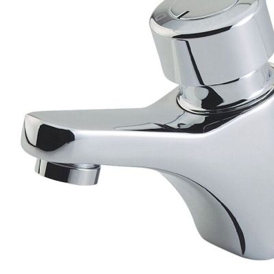 Torneira para Banheiro de Mesa Bica Baixa 1/2" Decamatic Cromado Deca