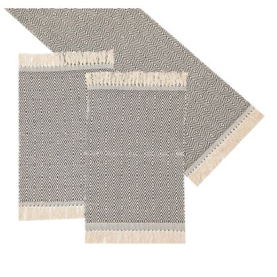 Passadeira Artesanal Teares 50x140cm Diamante Perto