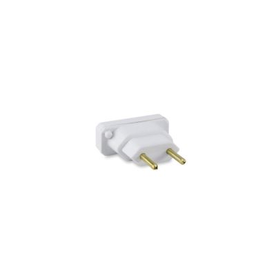 Plugue Adaptador Force Line 2P 10A Branco