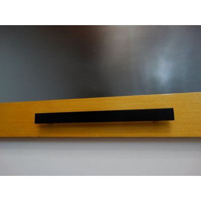 Puxador Geris Eco Preto Alumínio 75cm