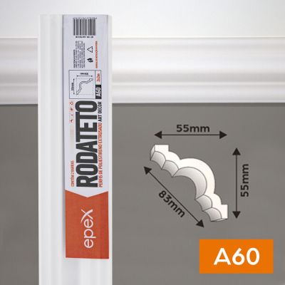 Rodateto Epex A60 Decorativa 5,5x5,5x24cm