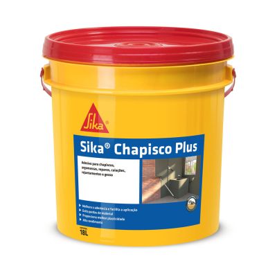 Adesivo para Chapisco Plus 18L Branco Sika