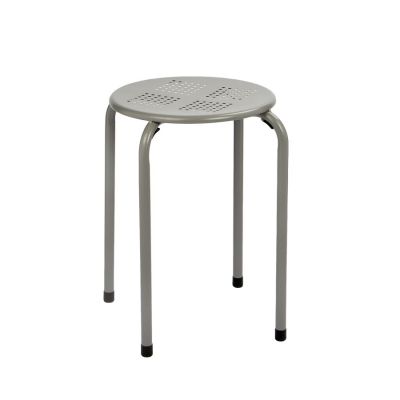 Banqueta Coin 43x30cm Cinza Diagonal