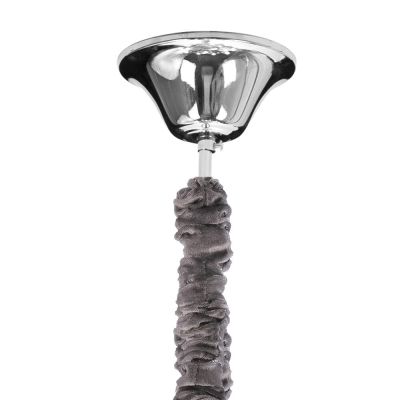 Lustre Bronzearte Clássico 8 Lâmpadas E14 Fume 34581