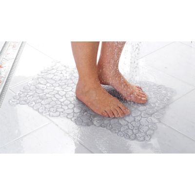 Tapete para Box Mosaico Transparente 35x51cm Arthi