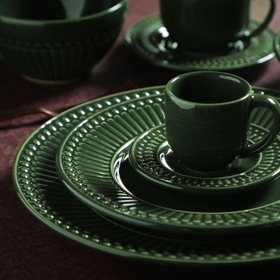Xícara de Café Roma Botânico 72ml Verde Porto Brasil