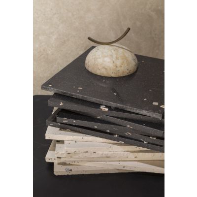 Porcelanato Silex Preto Retificado Polido 90x90 Eliane