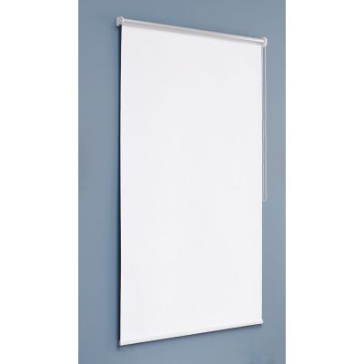 Persiana Rolo Blackout Smart Branco 160x160cm Diagonal