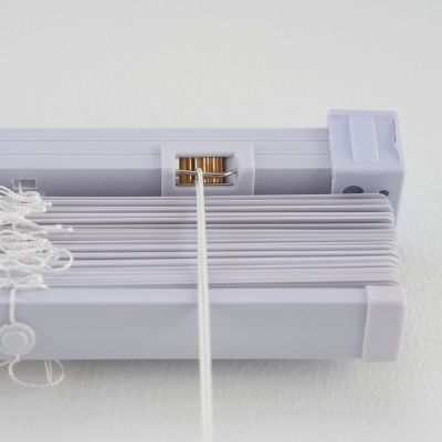 Persiana Horizontal Easy 100x160cm Branca Diagonal