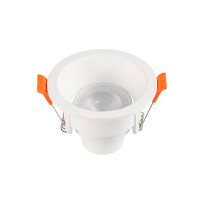 Spot Recuado Embutir LED Redondo Branco 3w 6.500k Luz Branco Frio Blumenau Iluminação