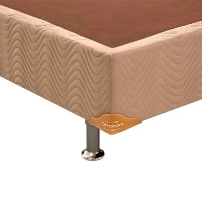 Base para Colchão Casal 138x188x30 Camurça Bege Ortobom