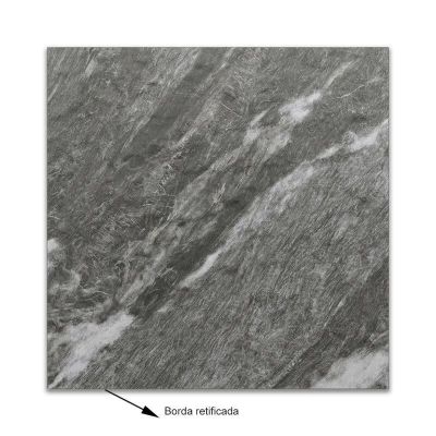 Porcelanato Externo Noturno Retificado 120x120 Cinza Ceusa