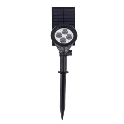 Espeto jardim Direcionável Com Painel Solar 4W 3000K Bivolt Luz Amarela Gaya