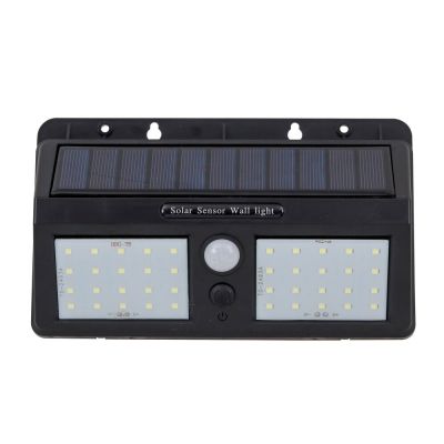 Luminária LED Solar Sun 8W Preto 6500K Luz Branca Gaya