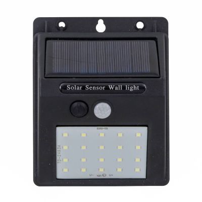 Luminaria Solar LED com Sensor 4W Branca 6500K Bivolt Luz Branca Gaya