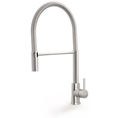 Misturador Monocomando de Mesa para Cozinha Tramontina Versatile 1/2" Aço Inox