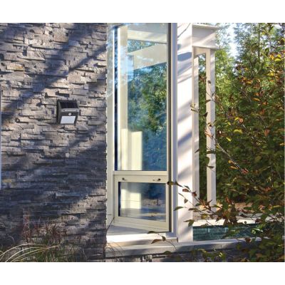 Luminaria Solar LED 4W 3000K Bivolt Luz Amarela Gaya