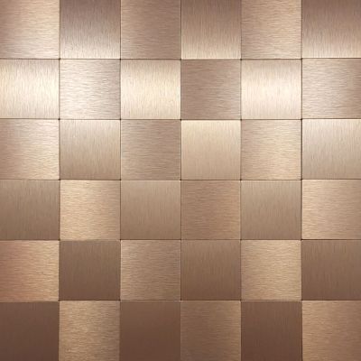 Pastilha Autocolante 30,5x30,5 Bronze Glass Mosaic