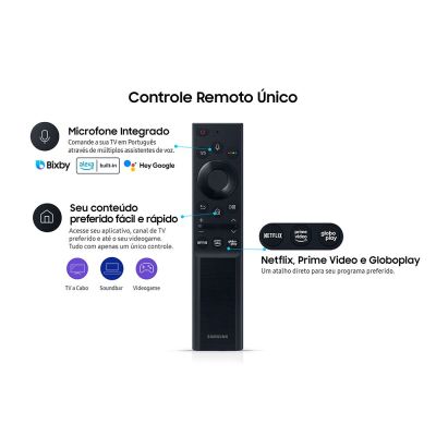 Smart TV LED 50" Crystal 4K 50AU7700 Bivolt Samsung