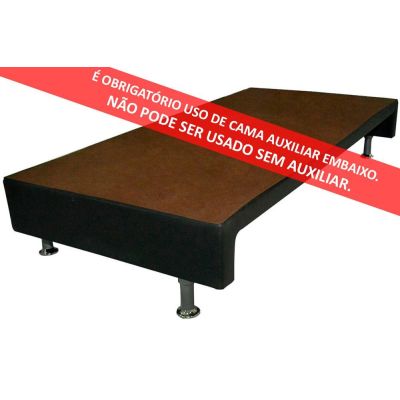 Base Vazada para Colchão Solteiro 88x188x26 Preto Ortobom (Colchão Auxiliar vendida separadamente Cód 1881660) )