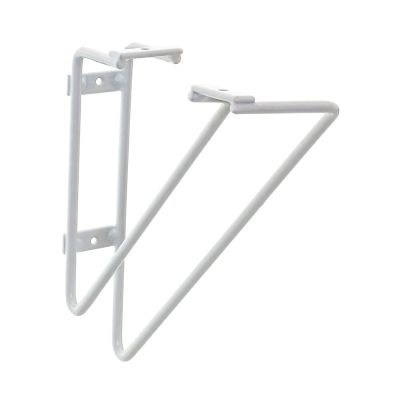 Suporte para Prateleira Metaltru Lyra 7x20x21cm Branco