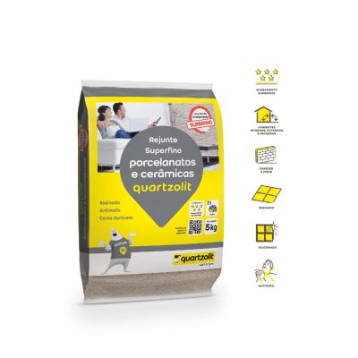 Rejunte Porcelanato Quartzolit Ipê 5kg