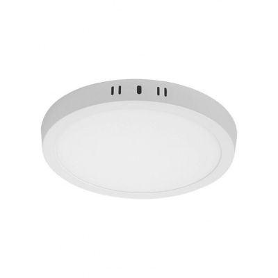 Painel LED Sobrepor Redondo Lux 18W 4000K Luz Neutra Taschibra