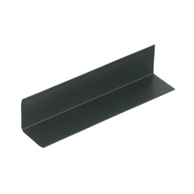 Cantoneira  TEC 241 PVC Rígido 3m Preto Tecnoperfil